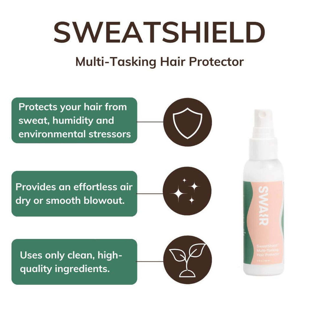 image showing SweatShield Leave-In conditioner's hero ingredients