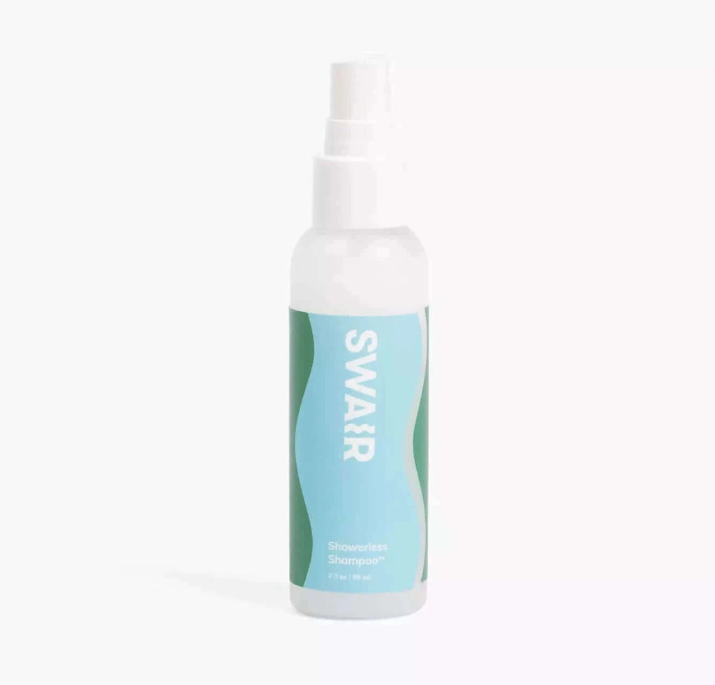 travel size Showerless Shampoo bottle